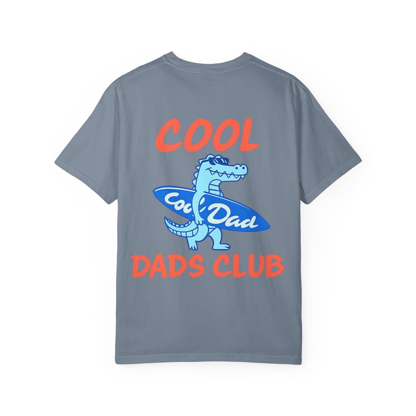 Cool Dads Club T-Shirt — Surfing Alligator Dad Tee