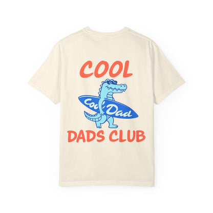 Cool Dads Club T-Shirt — Surfing Alligator Dad Tee