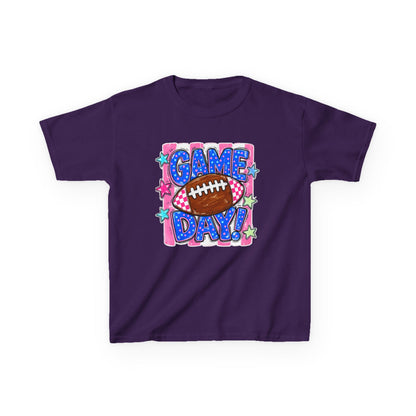 Kids Tee — "Game Day!" Football Graphic