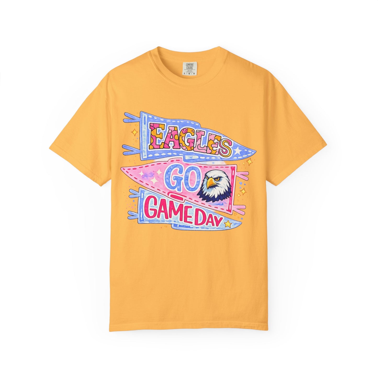 Eagles Game Day T-Shirt — ‘Go Game Day’ Vintage Pennant Football Fan Tee