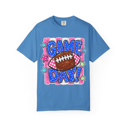 Game Day Football T-Shirt — Colorful Retro Sports Tee