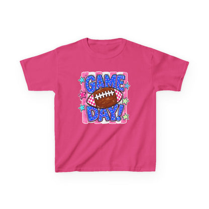 Kids Tee — "Game Day!" Football Graphic