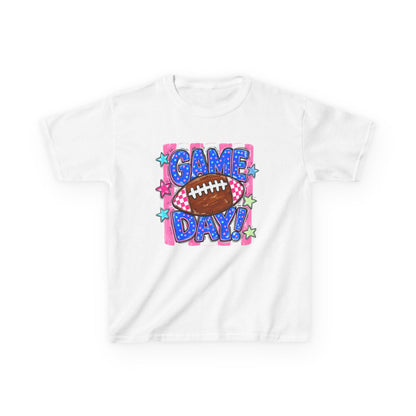 Kids Tee — "Game Day!" Football Graphic