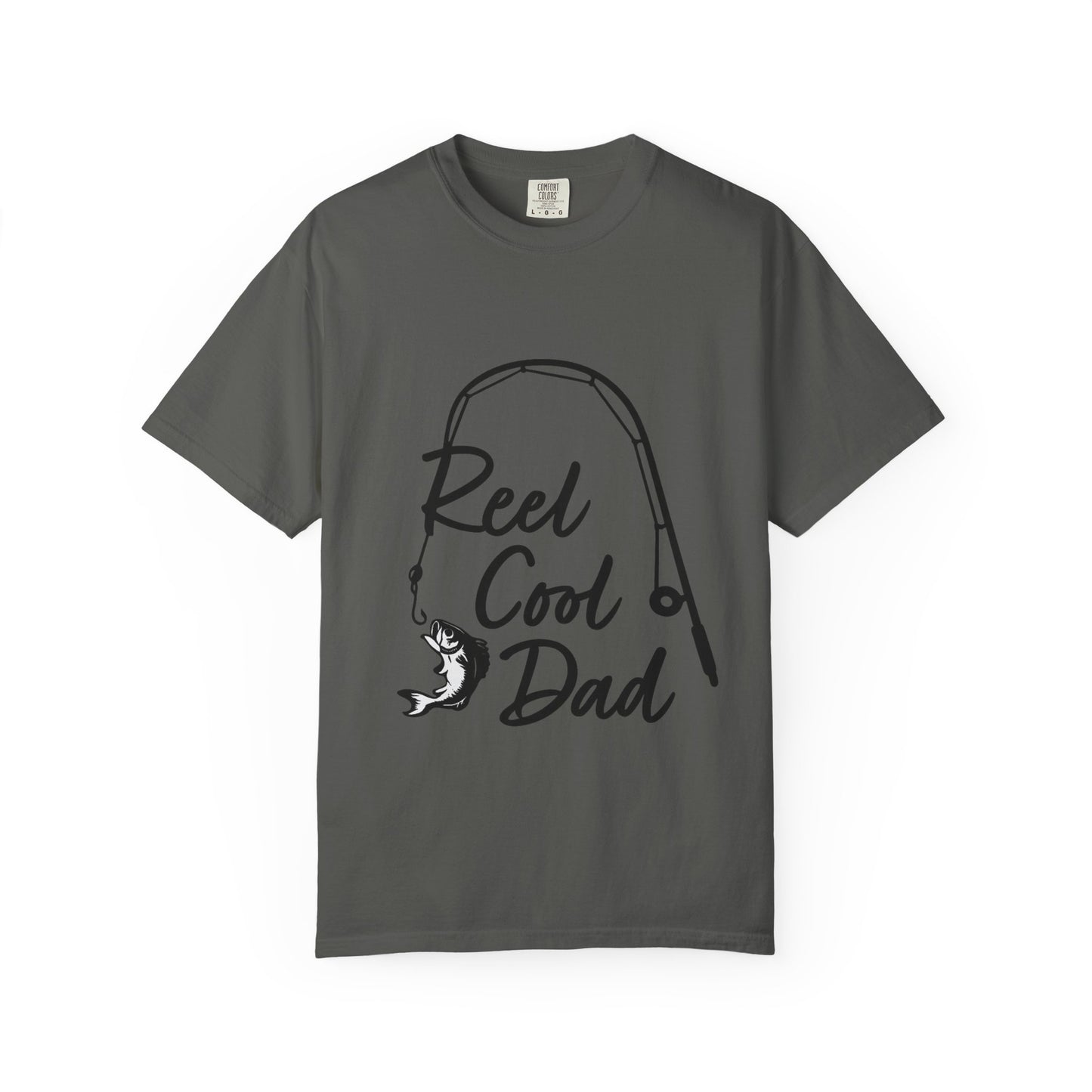 Reel Cool Dad T-Shirt – Fishing Dad Graphic Tee