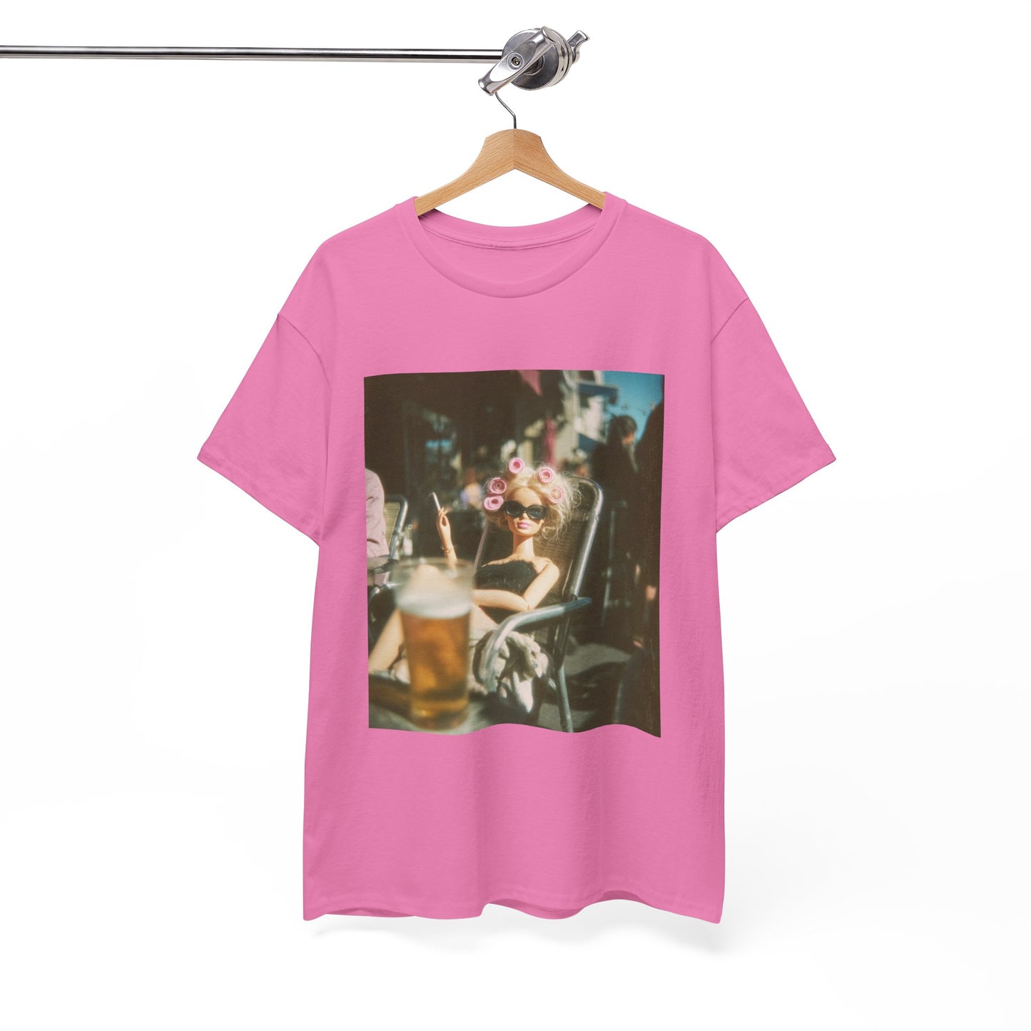 Vintage Photo of Girl with Sunglasses Tee | Retro Summer Aesthetic