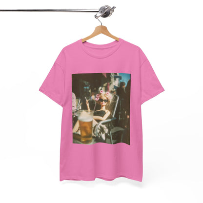 Vintage Photo of Girl with Sunglasses Tee | Retro Summer Aesthetic