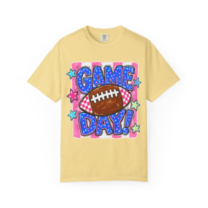 Game Day Football T-Shirt — Colorful Retro Sports Tee