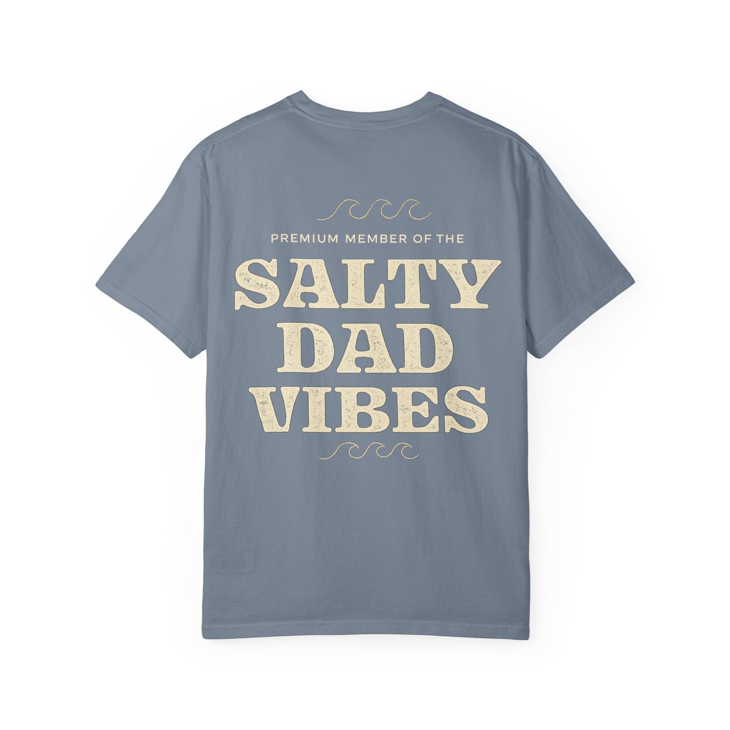 Salty Dad Vibes T-Shirt — Premium Member Vintage Beach Tee