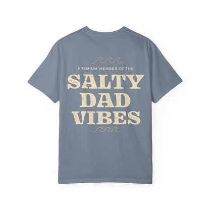 Salty Dad Vibes T-Shirt — Premium Member Vintage Beach Tee