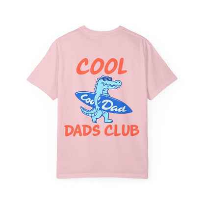 Cool Dads Club T-Shirt — Surfing Alligator Dad Tee
