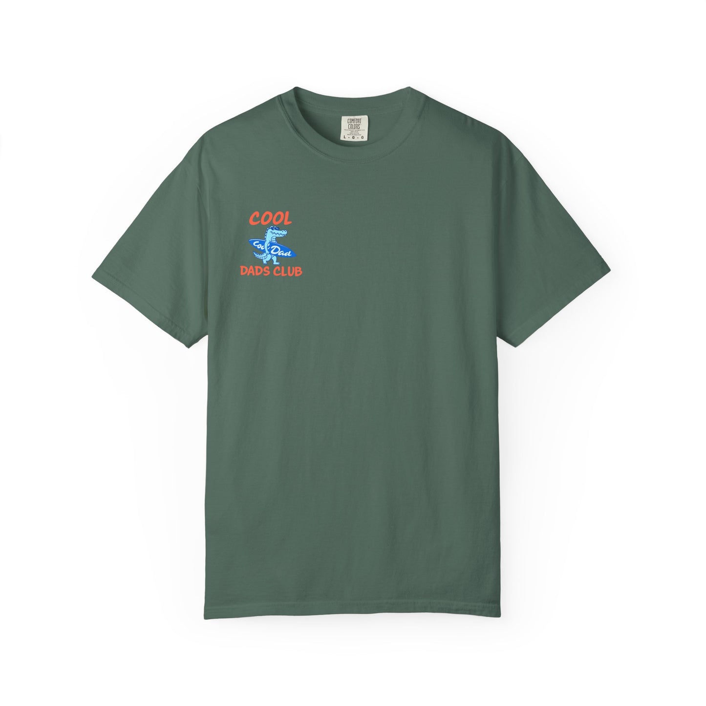 Cool Dads Club T-Shirt — Surfing Alligator Dad Tee