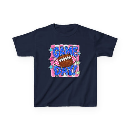 Kids Tee — "Game Day!" Football Graphic