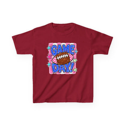 Kids Tee — "Game Day!" Football Graphic