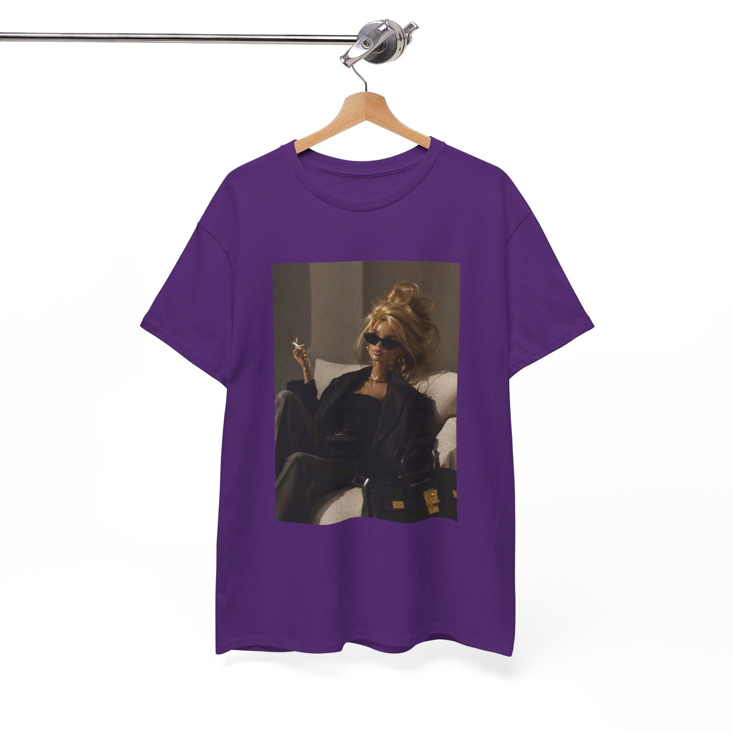Woman in Sunglasses Illustration Tee | Retro Chic Portrait T-Shirt