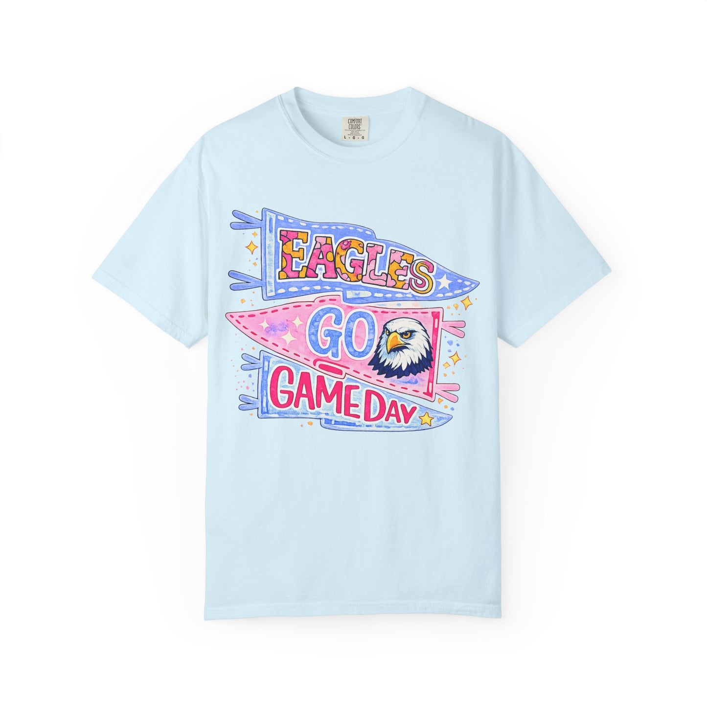 Eagles Game Day T-Shirt — ‘Go Game Day’ Vintage Pennant Football Fan Tee