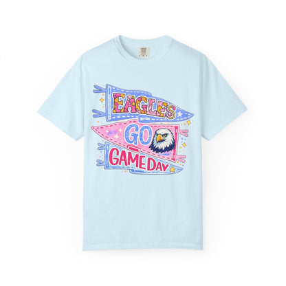 Eagles Game Day T-Shirt — ‘Go Game Day’ Vintage Pennant Football Fan Tee