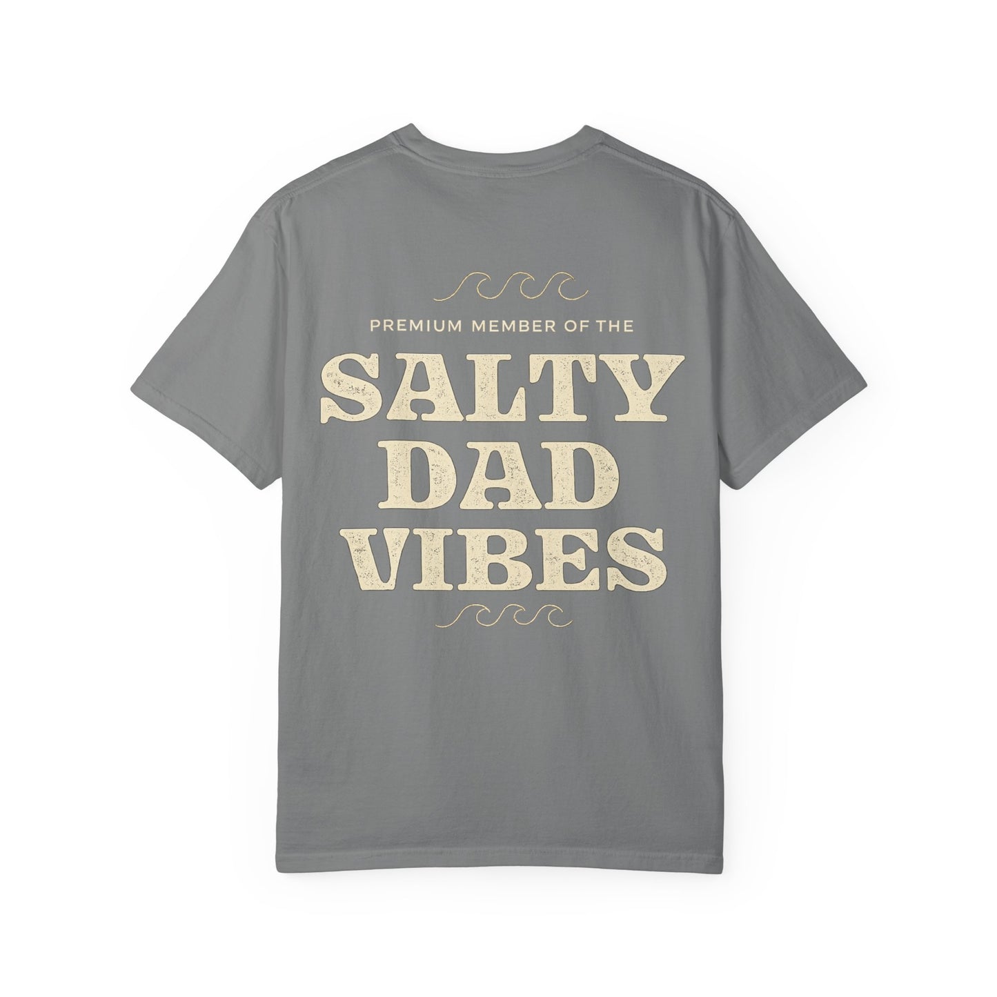 Salty Dad Vibes T-Shirt — Premium Member Vintage Beach Tee