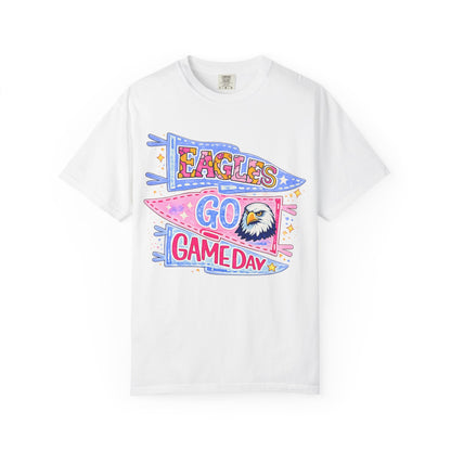 Eagles Game Day T-Shirt — ‘Go Game Day’ Vintage Pennant Football Fan Tee