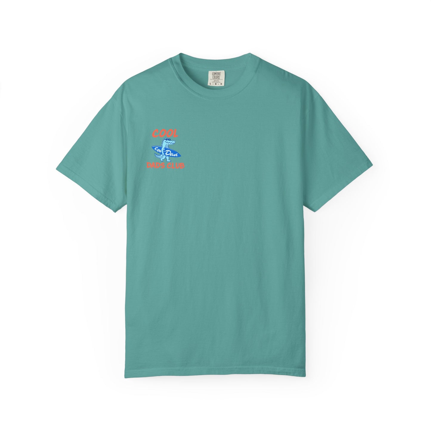 Cool Dads Club T-Shirt — Surfing Alligator Dad Tee